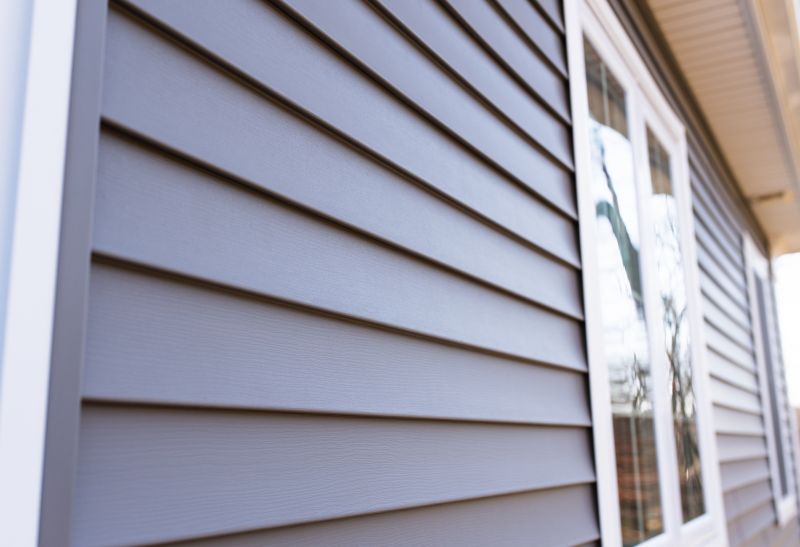 Close-up of Vinyl Siding